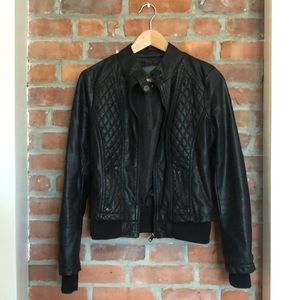 Ci Sono Leather Jacket